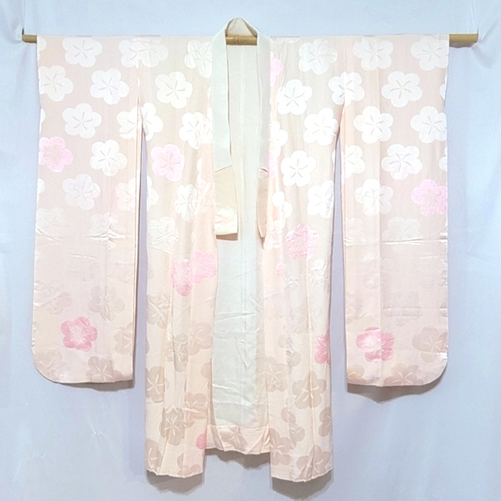 Vintage Silk Nagajuban Kimono | Japanese Robe | Cover Up